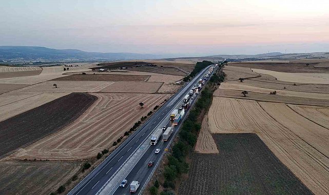 Eskişehir-Bozüyük karayolunda trafik durma noktasına geldi