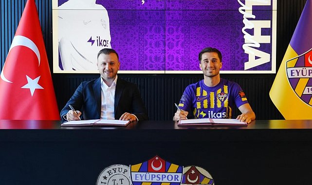 Eyüpspor, Talha Ülvan ile 3 yıllık sözleşme imzaladı