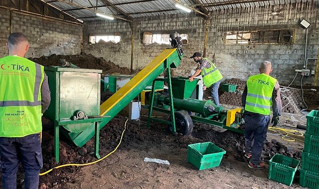 Filistin'de zeytin atıkları, pelet yakıta dönüşüyor