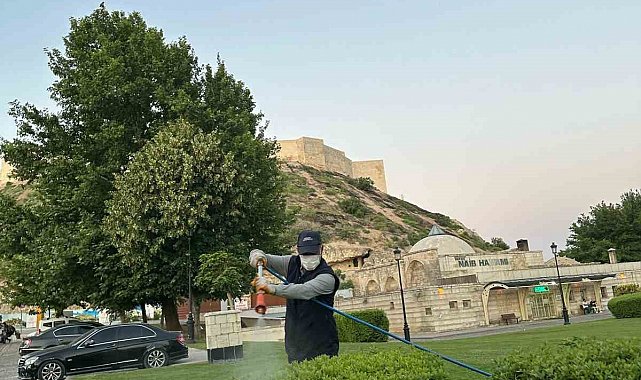 Gaziantep Büyükşehir'den kene ve diğer zararlılara karşı tedbir amaçlı ilaçlama