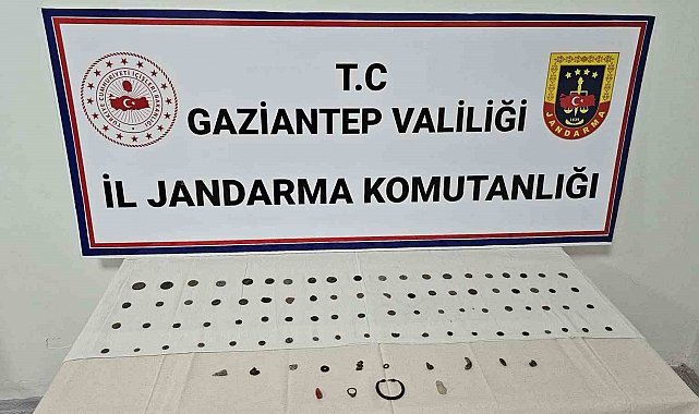Gaziantep'te tarihi eser kaçakçılığı operasyonu: 1 gözaltı