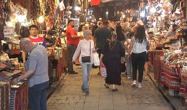 Gaziantep'te turist yoğunluğu yüzleri güldürüyor