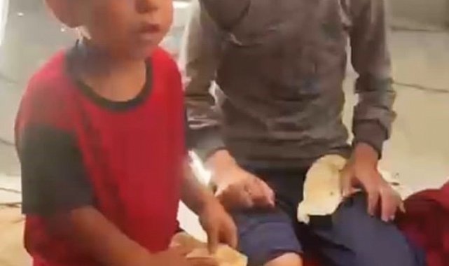 Gazze'de 7 ay sonra sofraya gelen et sevindirdi