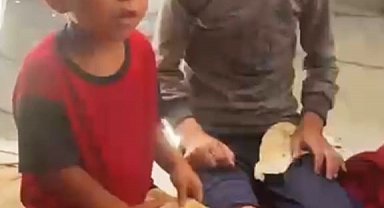 Gazze'de 7 ay sonra sofraya gelen et sevindirdi
