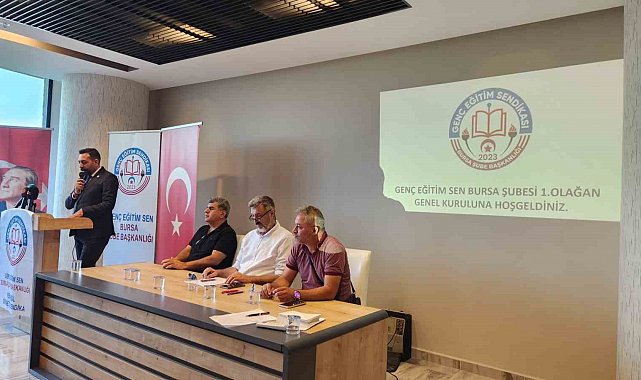 Genç Eğitim Sendikası Bursa Şubesi törenle açıldı