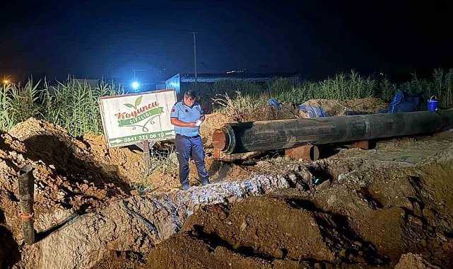 Germencik Belediyesi'nden izinsiz kazı operasyonu