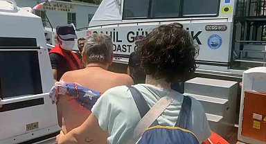 Gezi teknesinde yaralanan vatandaşın tıbbi tahliyesi gerçekleştirildi