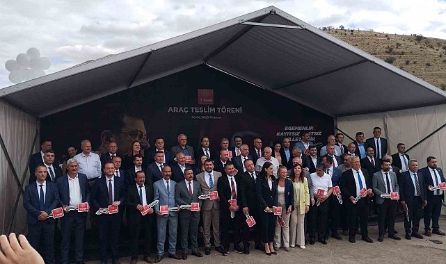 Gökler Beldesi itfaiye filosunu güçlendirdi, hibe araçlar hizmete hazır