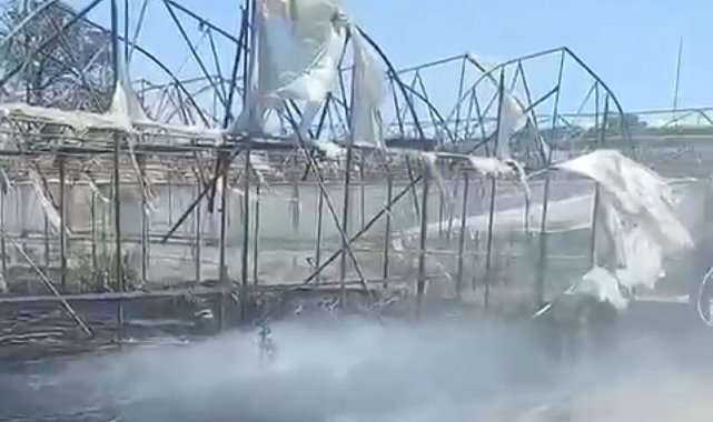 Gönen'de çıkan ot yangınında maddi zarar oluştu