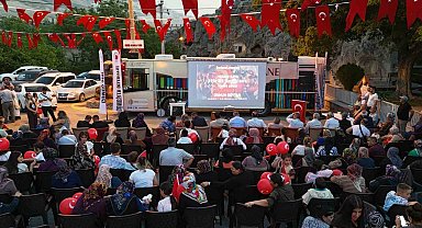 Gümüşler'de 15 Temmuz'a özel etkinlik
