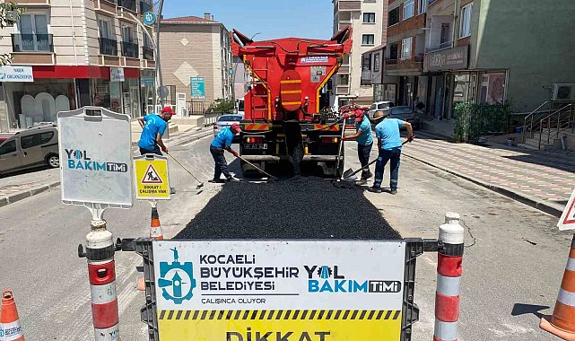 Güvenli ve konforlu yollar için hızlı müdahale