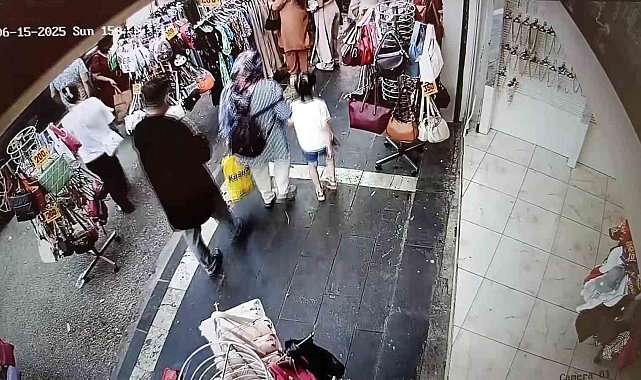 Güvenlik kamerası 700 bin TL'lik yankesiciliği kaydetti: Şüpheli tutuklandı