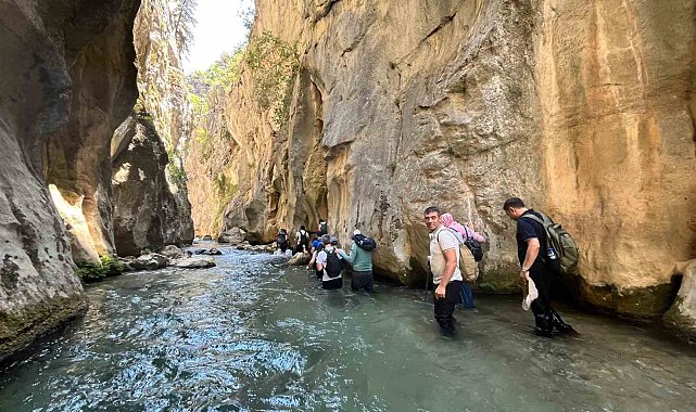 Hançer ve Hapis Kanyonu'na ziyaretçi akını