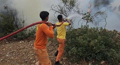 Hatay'da çıkan orman yangını kısa sürede kontrol altına alındı