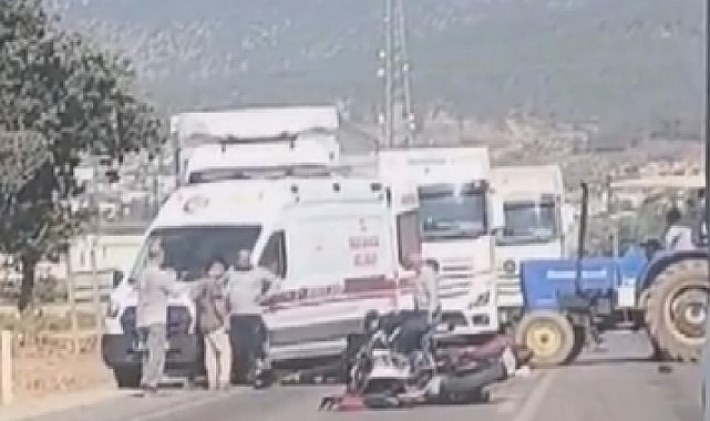 Hatay'da motosikletler çarpıştı: 2 ölü, 1 ağır yaralı