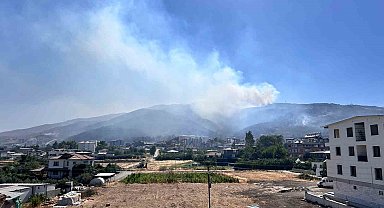 Hatay'daki orman yangını 30 saattir devam ediyor