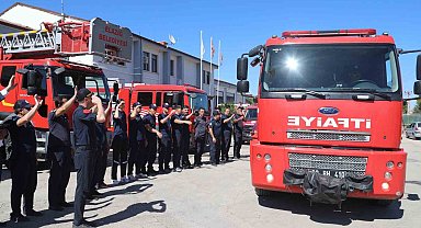 Hatay'daki orman yangınına Elazığ Belediyesinden destek