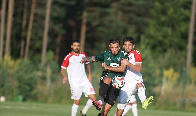 Hazırlık maçı: Kocaelispor: 2 - Sivasspor: 1