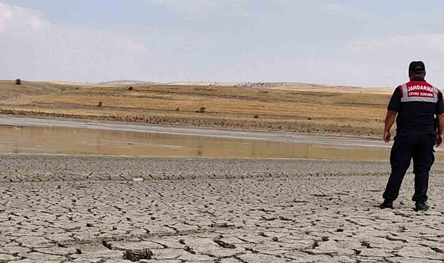 İğdeli Barajı kuraklık alarmı veriyor