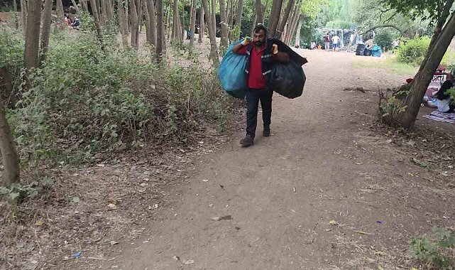 İHA'nın haberi ses getirdi, Karasu Çayı temizlendi