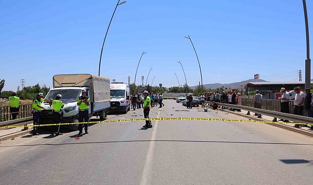 İki araç çarpıştı 13 yaşındaki Musa öldü