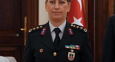 İl Jandarma Komutanı Gülden Mat Şakir, tuğgeneralliğe terfi etti