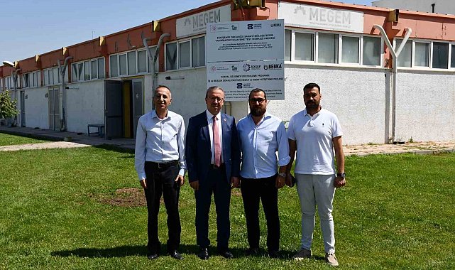 İl Milli Eğitim Müdürü Sinan Aydın'dan MEGEM'e ziyaret