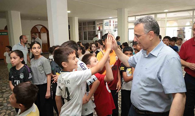 İlkadım'da camiler çocuklarla şenleniyor