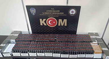 İncirliova'da KOM ekiplerinden kaçakçılık baskını