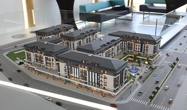 İnegöl'deki dev kentsel dönüşümün örnek dairesi görücüye çıktı