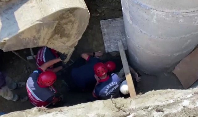 İnşaat alanında göçük: Bir işçi toprak altında kaldı