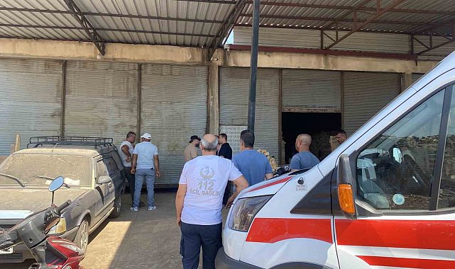 İş yerinde hayata gözlerini yumdu