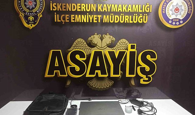 İskenderun'da işyeri hırsızlığı: 3 şüpheli tutuklandı