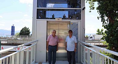 İzmit Tren Garı'ndaki asansör hizmete alındı