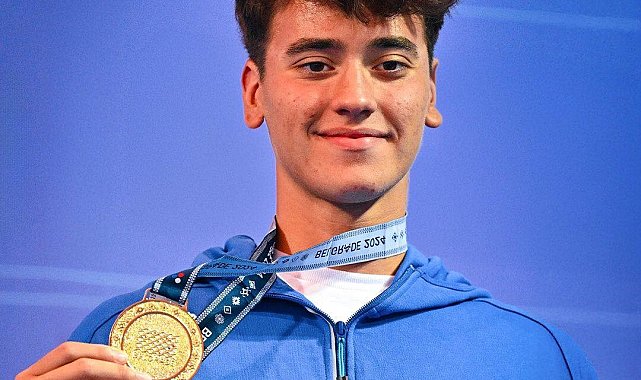 İzmitli yüzücü, Avrupa'da üst üste altın madalya kazandı