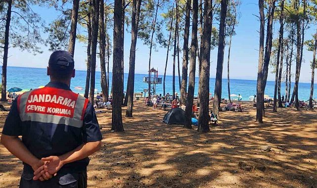 Jandarmadan çevre ve orman yangınlarına karşı bilgilendirme