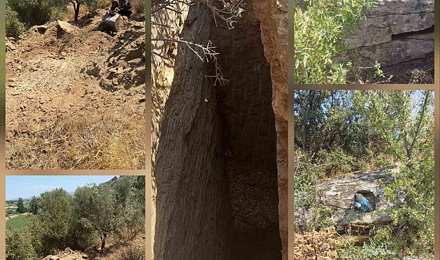 Kaçak kazı yaparken suçüstü yakalandılar