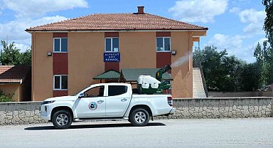 Kahramankazan Belediyesi haşere mesaisinde