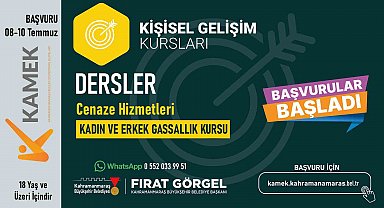 Kahramanmaraş'ta gassallık eğitimi başlıyor