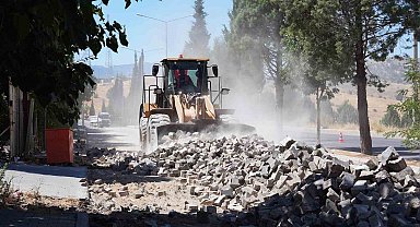 Kahramanmaraş'ta yol çalışmaları