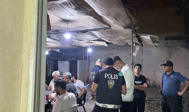 Kahta'da huzur denetimi yapıldı