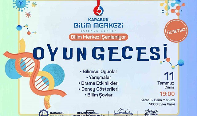 Karabük Belediyesi çocuklara bilimin eğlenceli dünyasını keşfettirecek