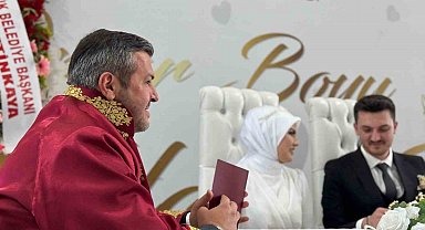 Karabük Belediyesi evliliğe adım atan gençlere desteğini sürdürüyor