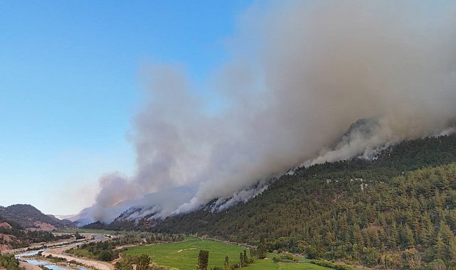 Karabük'te orman yangını 78. saatinde: Sarp arazide helikopterle müdahale sürüyor