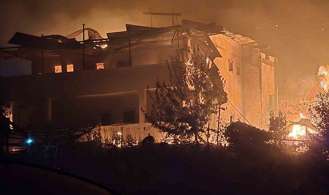 Karabük'teki orman yangınlarında 40 ev alevlere teslim oldu