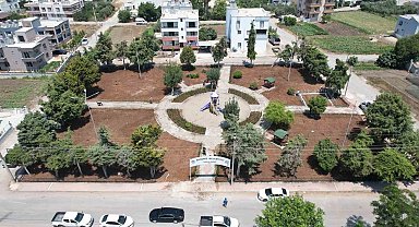 Karaduvar 1 Mayıs Parkı yeniden yeşerdi