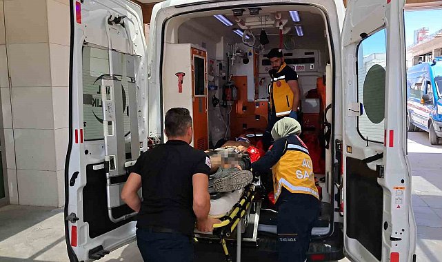 Karaman'da girdiği inşaattan düşen çocuk yaralandı