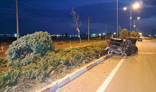 Karaman'da otomobiller çarpıştı: 3 yaralı