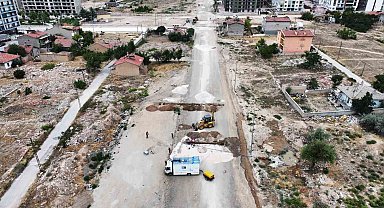 Karatay'da iki cadde birbirine bağlanıyor