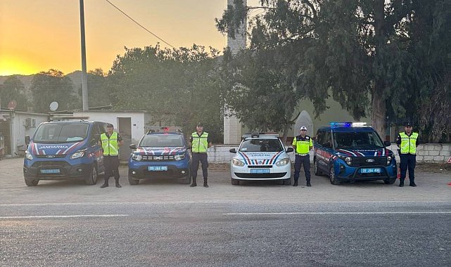 Karpuzlu'da sürücüler denetlendi